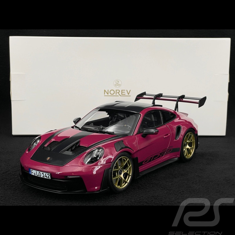 Porsche 911 GT3 RS Weissach package Norev 1:18 Ruby Star Neo - 5