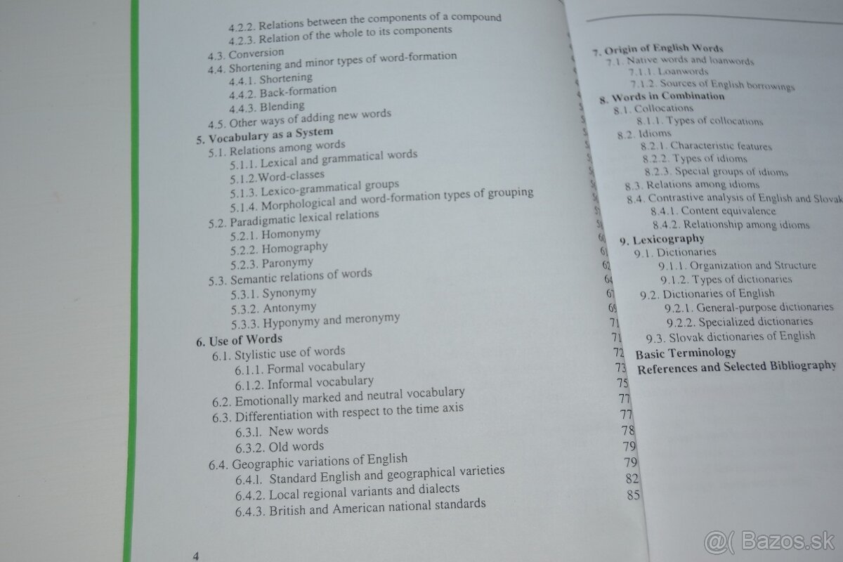 Essentials od Modern English Lexicology - 5
