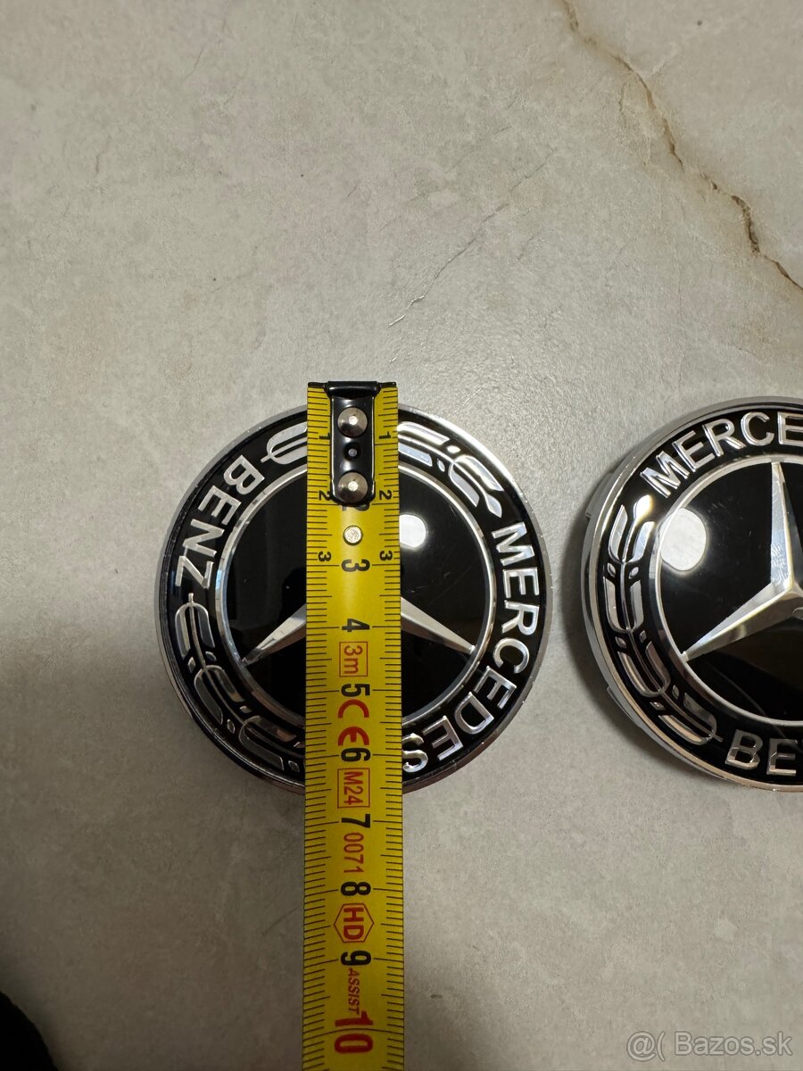 Predám 4 ks krytov Mercedes-Benz OE 70 mm - 5