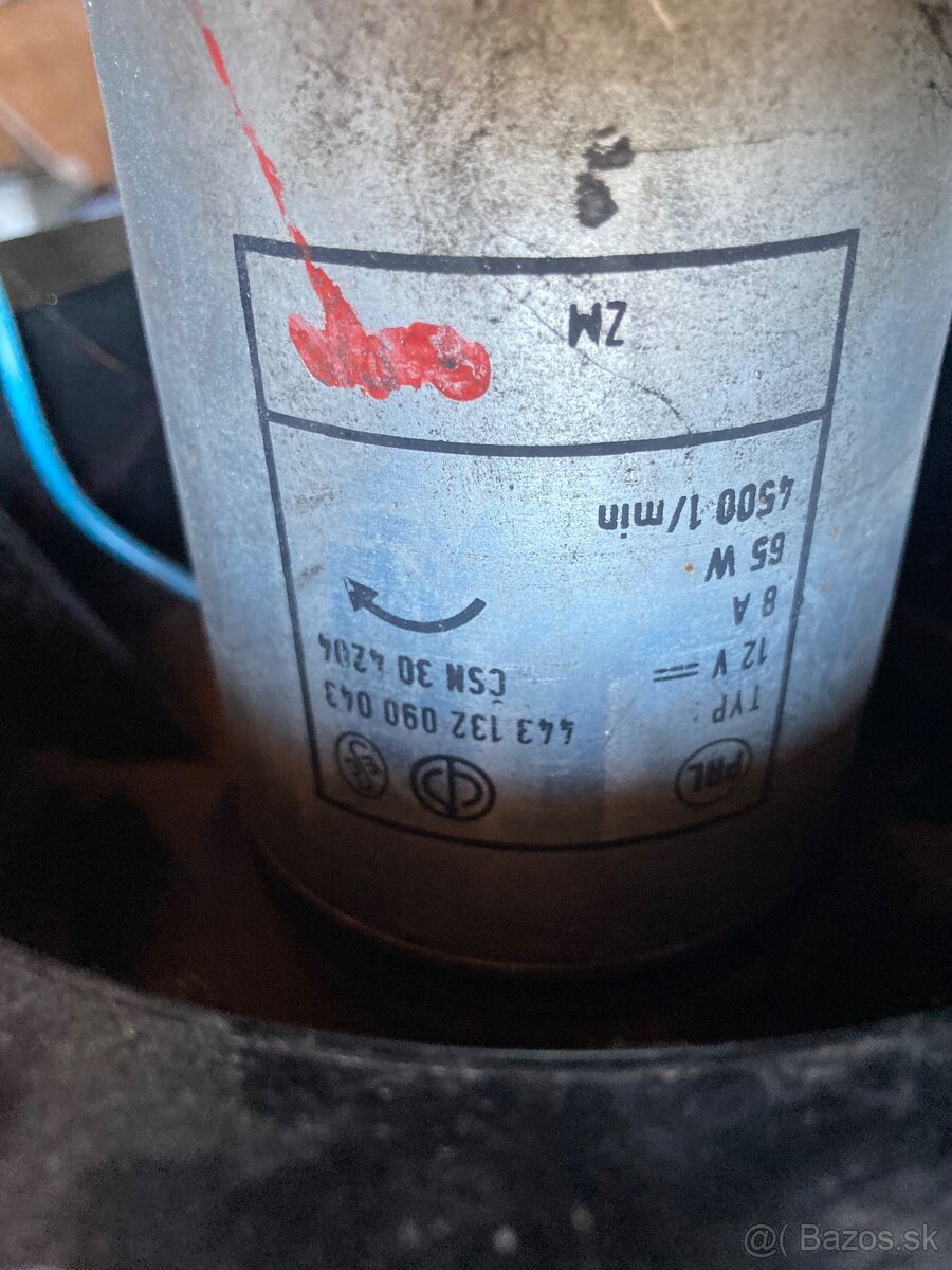 Motorčeky stieračov 24v - 5