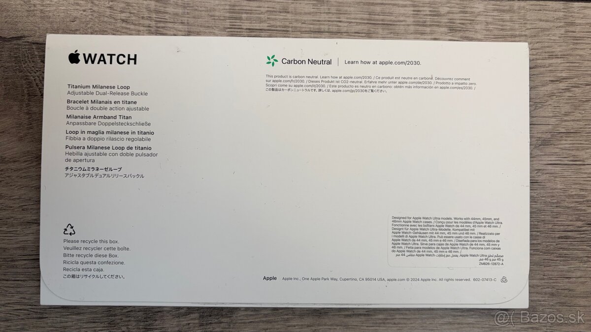 Milanese loop Apple watch Ultra - 5