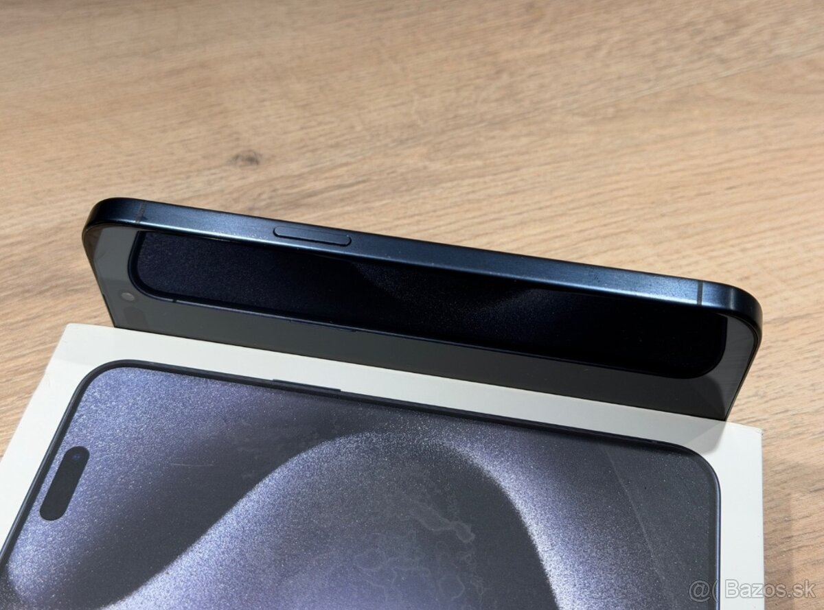 Predám iPhone 15 Pro Max 256 GB, Titanium Blue - 5