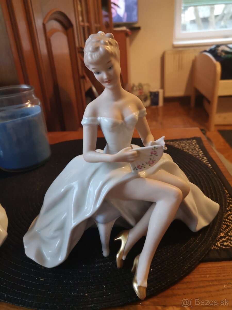 porcelánová soška Dux - 5