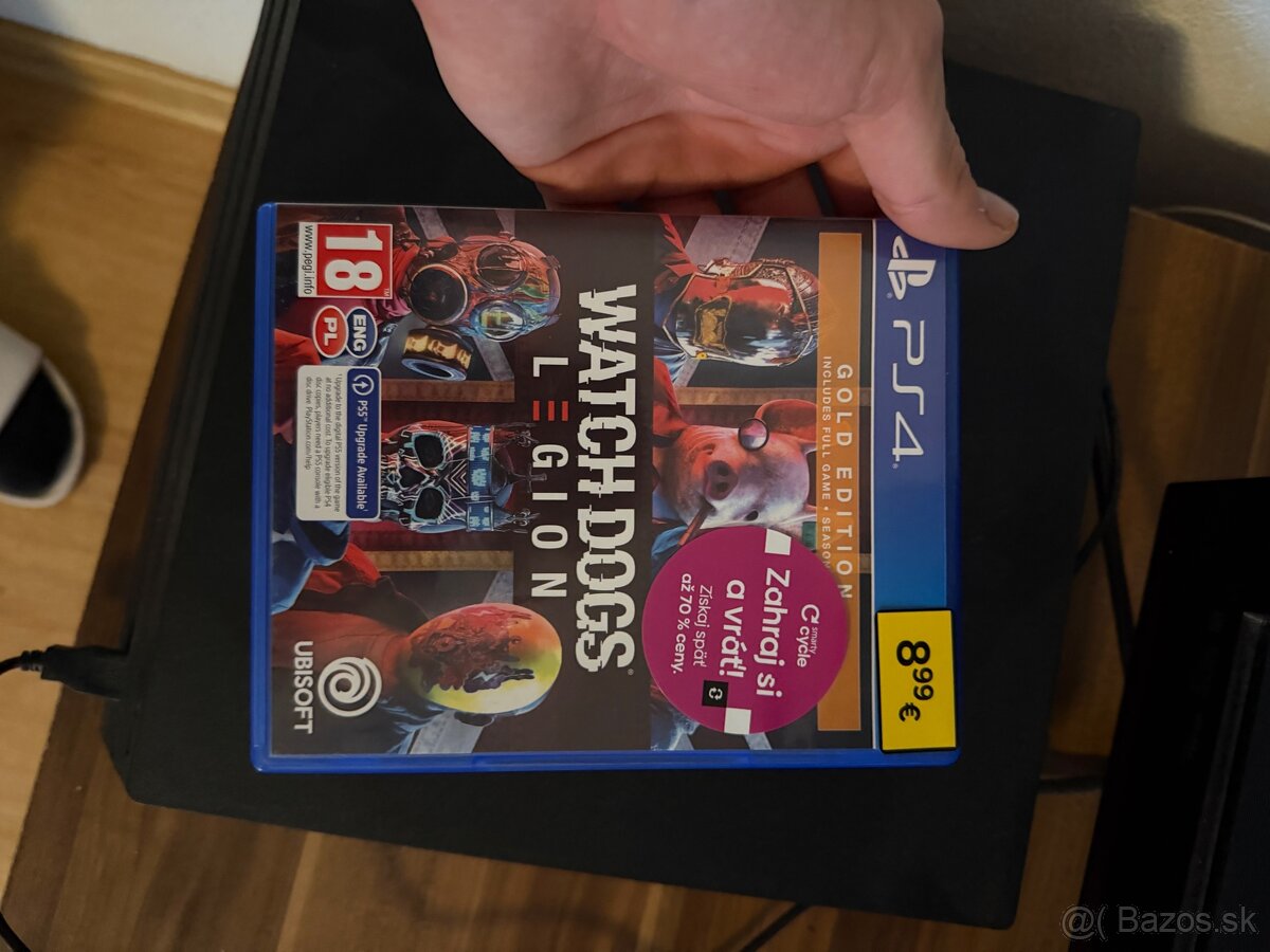 PS4 Pro 1TB +ovladac +hra - 5