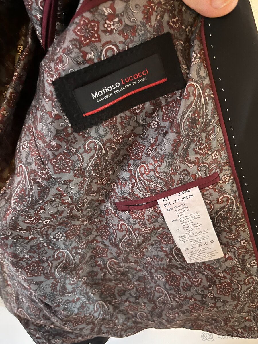 pánske sako Matiaso Lucacci (A1 3/048) - 5