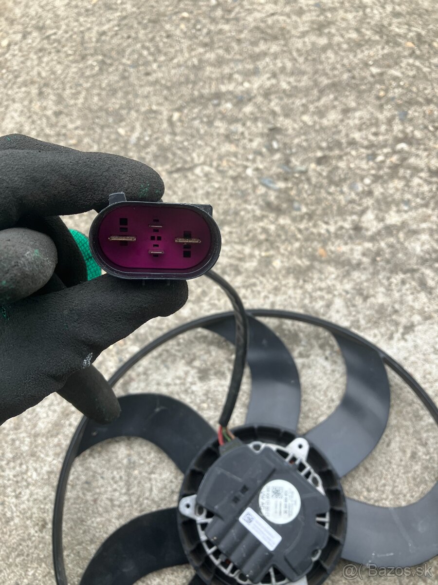 elektricky ventilator chladice VW audi seat - 5
