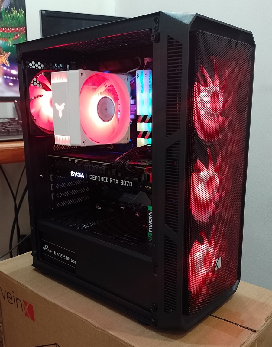 Herný PC –RTX 3070 EVGA XC3ultra+Ryzen5 +NVMe+ WIN 11 Pro - 5