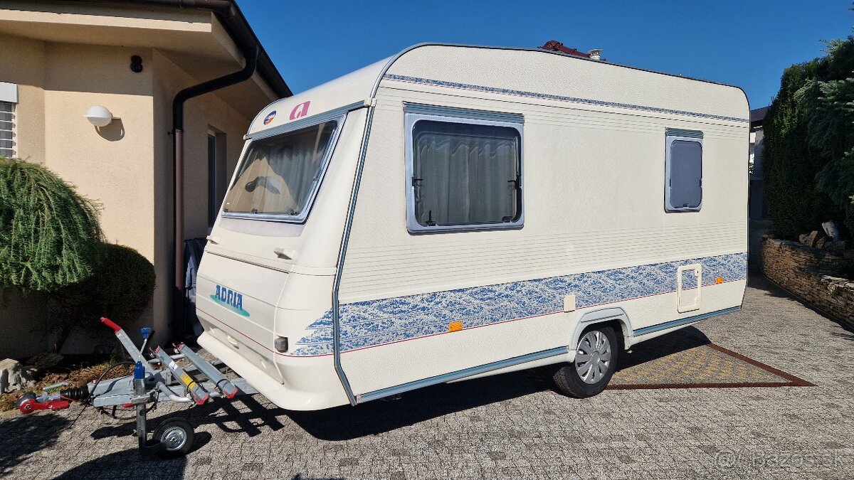 karavan Adria 390 4miest 795/1100kg, .,poschodová posteľ - 5