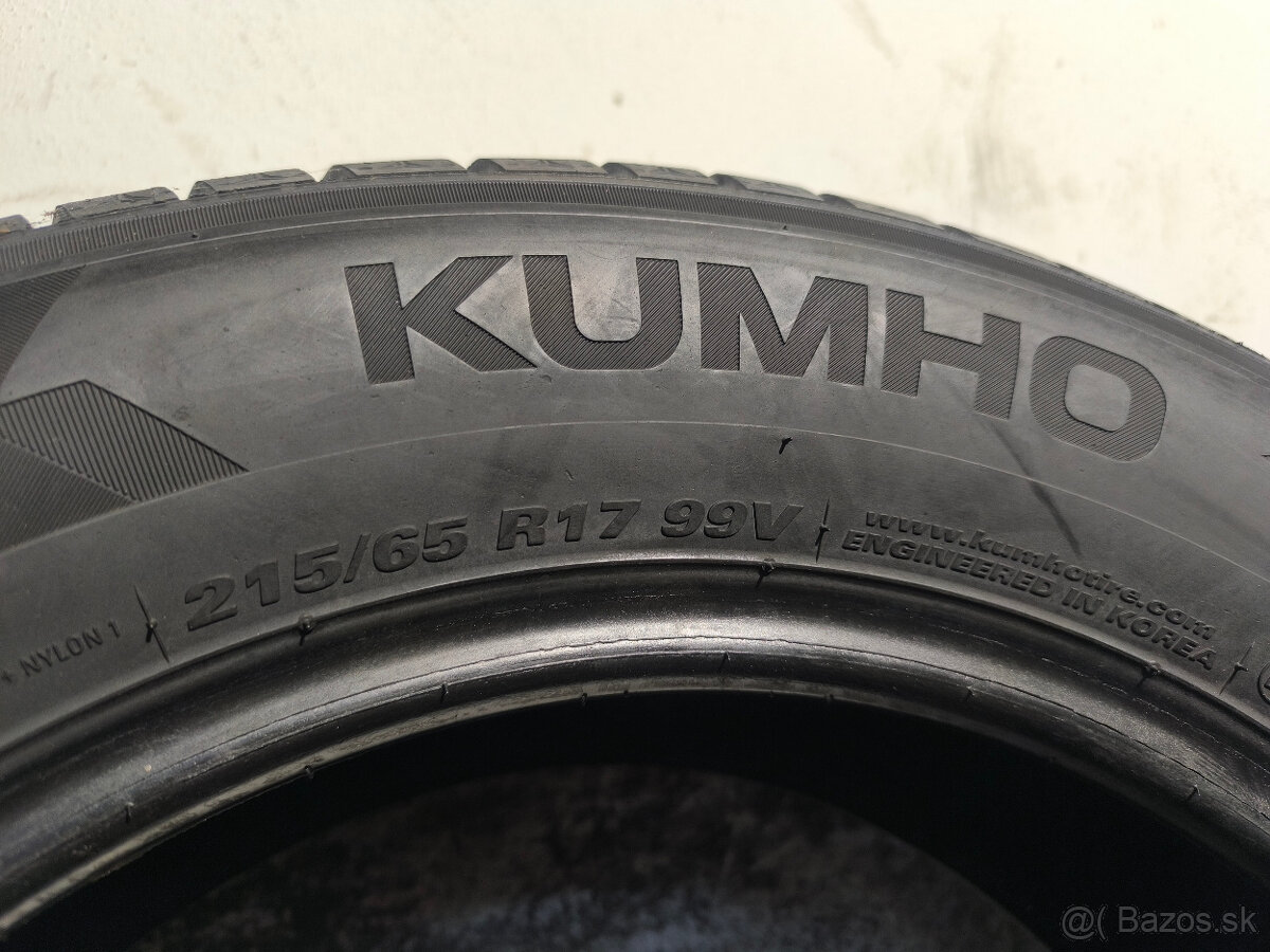 215/65 R17 Zimné pneumatiky Kumho Wintercraft 2 kusy - 5
