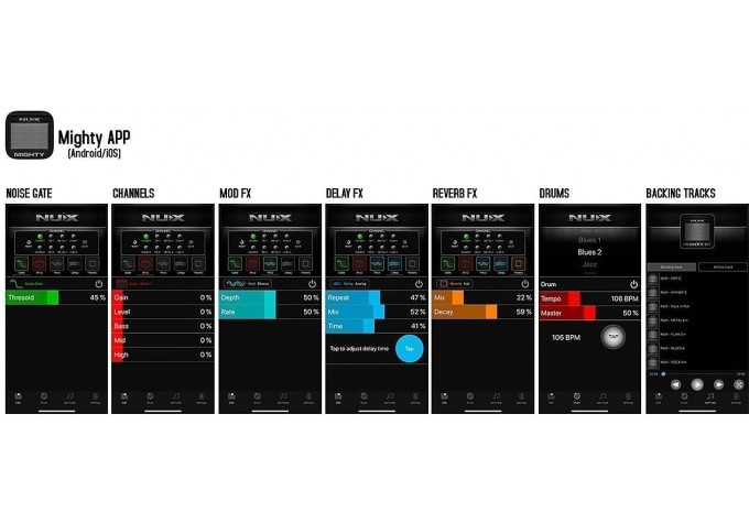 Gitarové kombo NUX Mighty 40 BT - 5