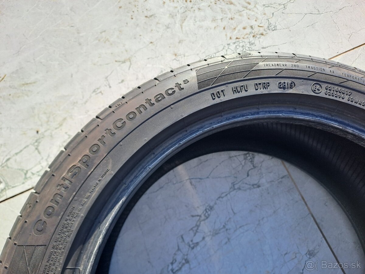 Letné pneu Continental ContiSportContact 5 235/45 R18 94V - 5