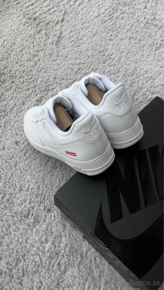 Nike Air Force 1 Low Supreme White - 5