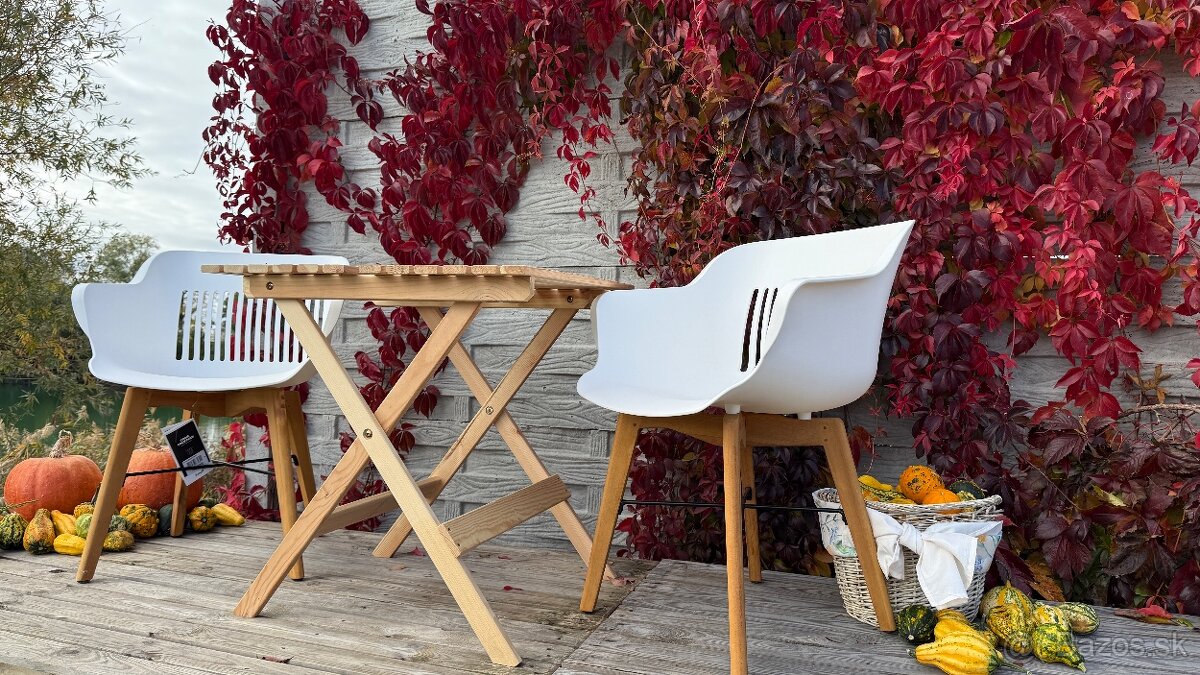 Záhradné stoličky Jill + stolík - 5