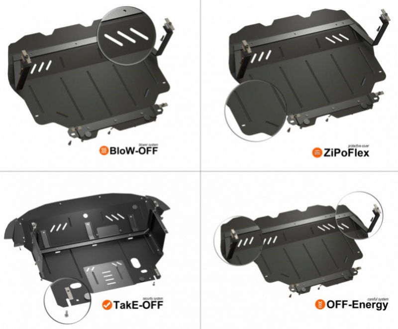 SUBARU Forester - Oceľový kryt motora a prevodovky - 5