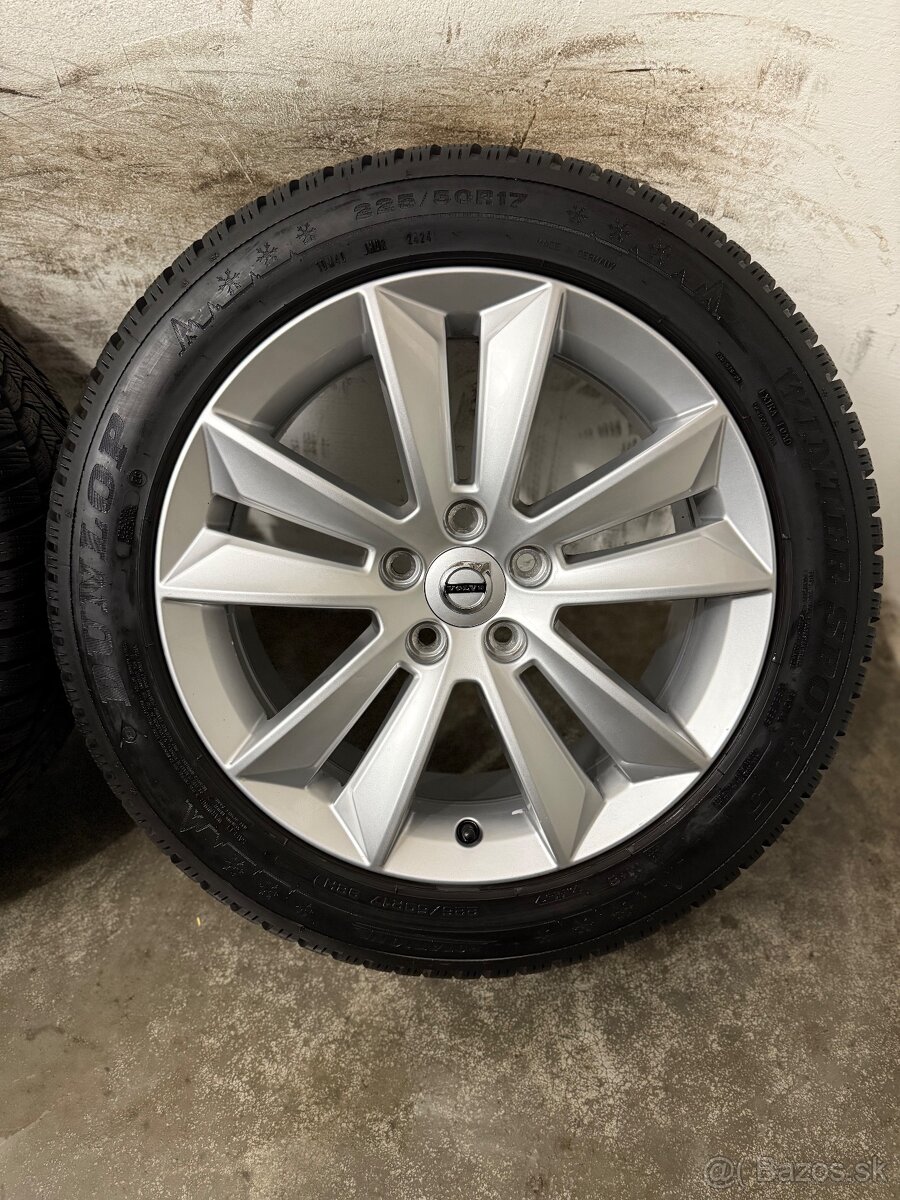 Zimná sada 5x108 R17 , 225/50/17 - Volvo S60 V60 - 5
