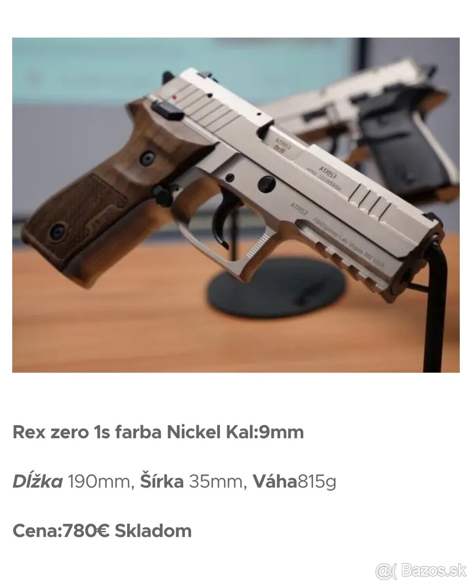 Arex REX Zero 1 Standard 9x19 REZERVOVANE - 5