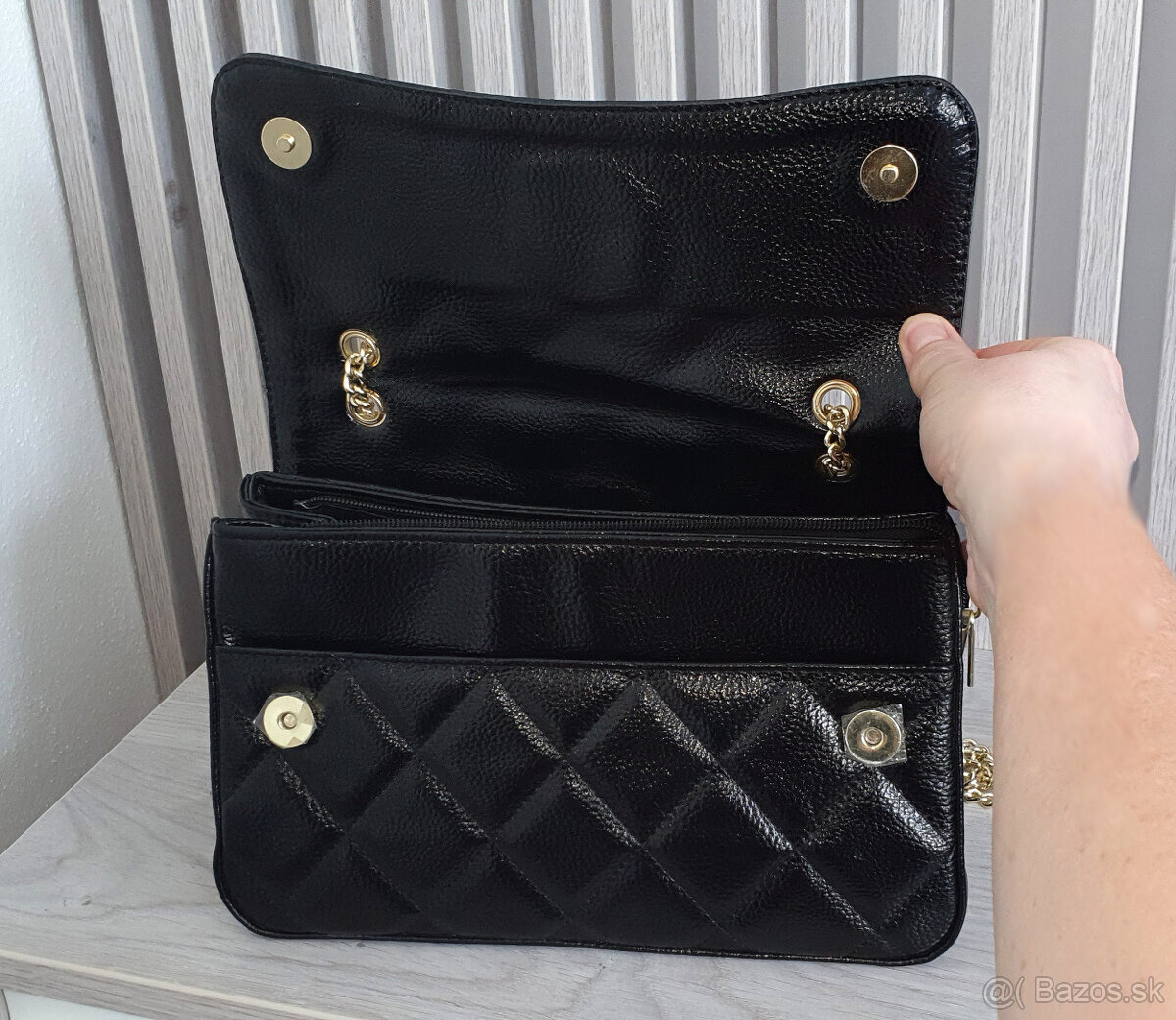 Nová čierna LB kabelka - 5