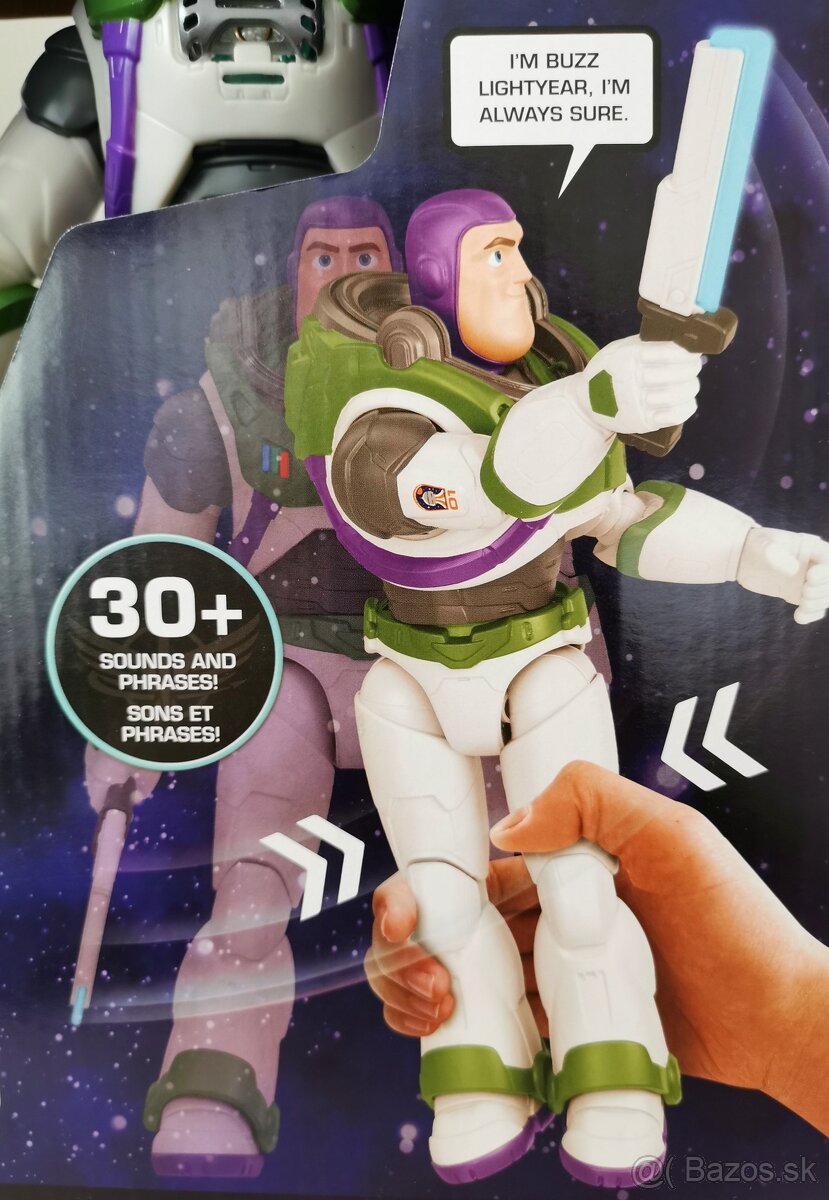 Buzz Lightyear/Buzz Rakeťák svetelný laserový meč toy story - 5