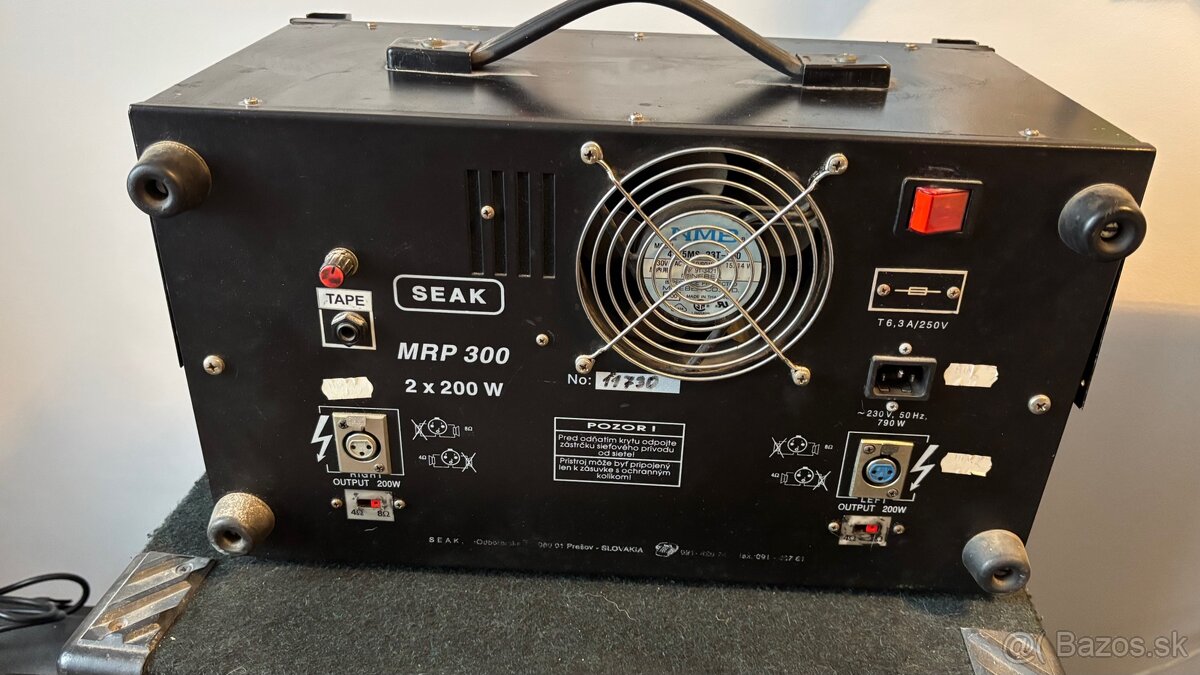 Aparatúra 4x bedne, mix + zosilňovač - 5