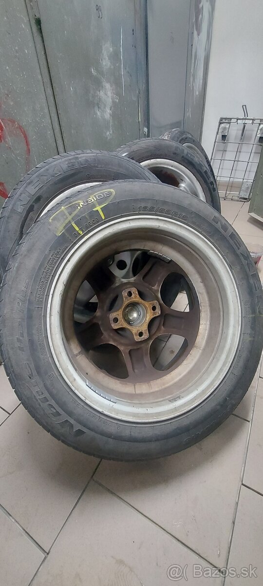 Disky 4x108 R15 s pneumatikami - 5