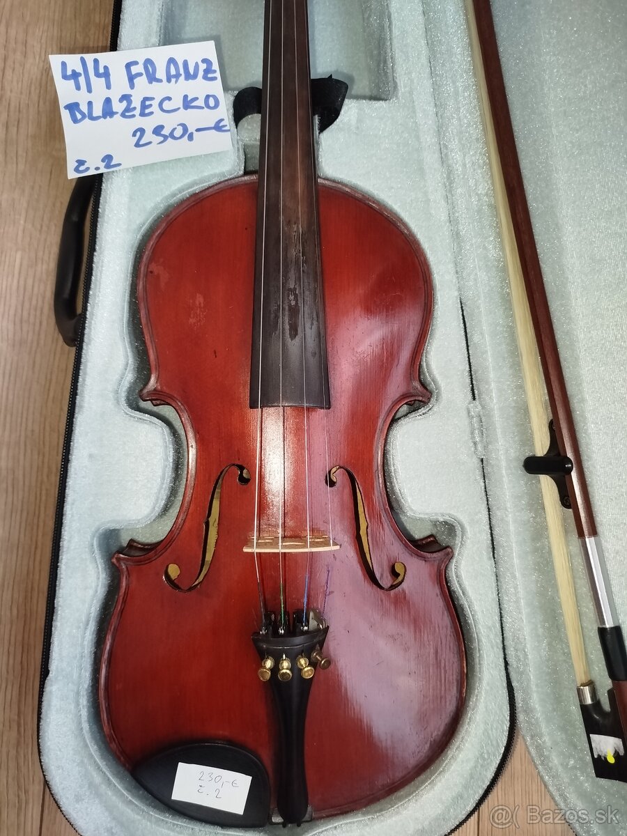 4/4 staré husle - 5