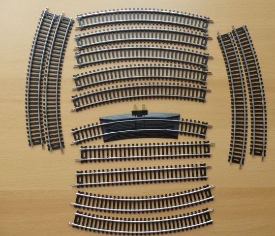 H0 kolajnice kolajove sety Mehano - 5