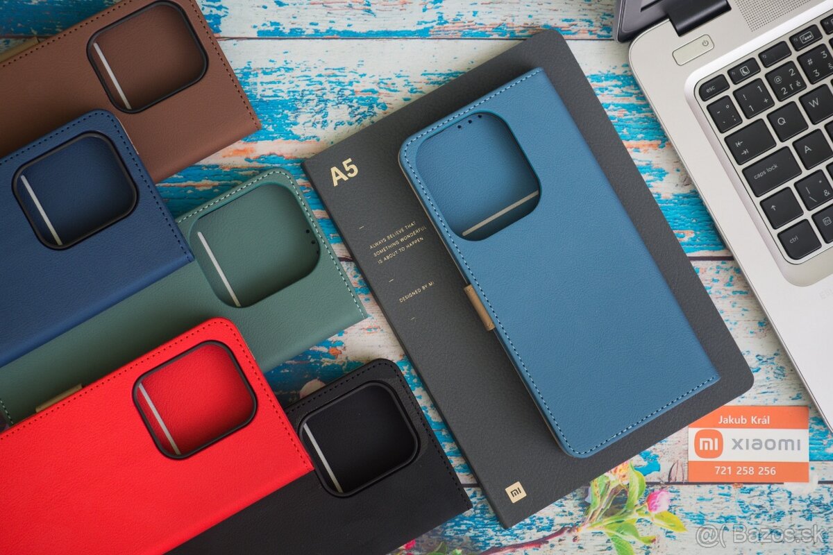 Dvojfarebné zatváracie púzdra Binfen pre Xiaomi, Redmi, Poco - 5