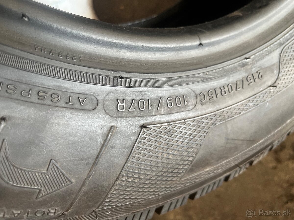 215/70R15C Kleber zimne - 5