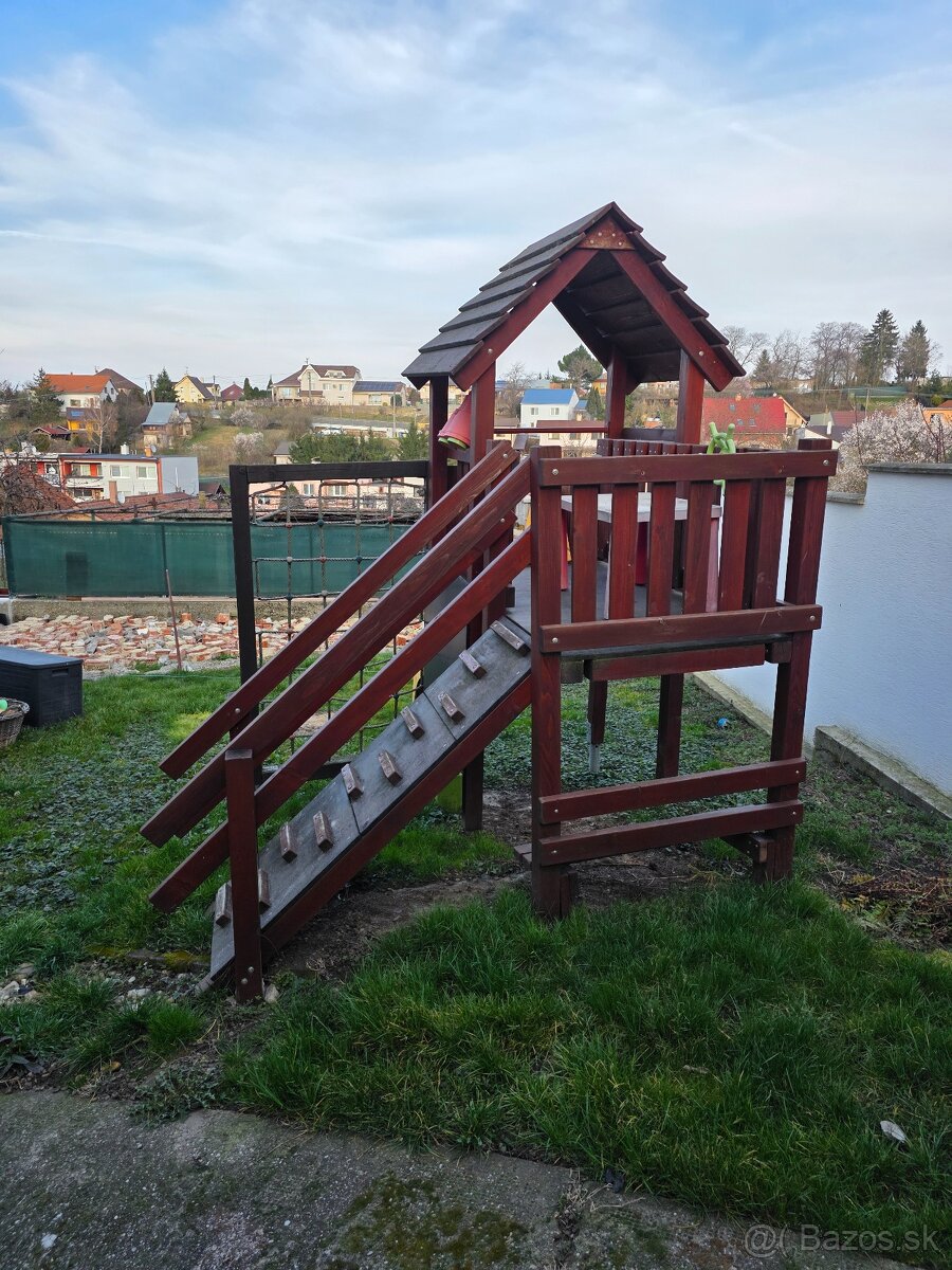 Detský domček so šmykľavkou - 5