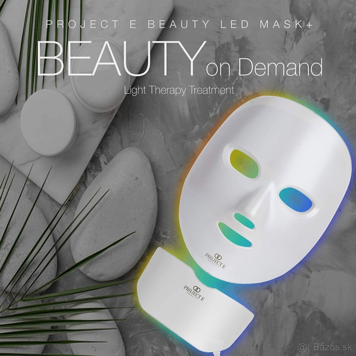 Predám Ošetrujúcu LED masku na tvár a krk Project E Beaut - 5
