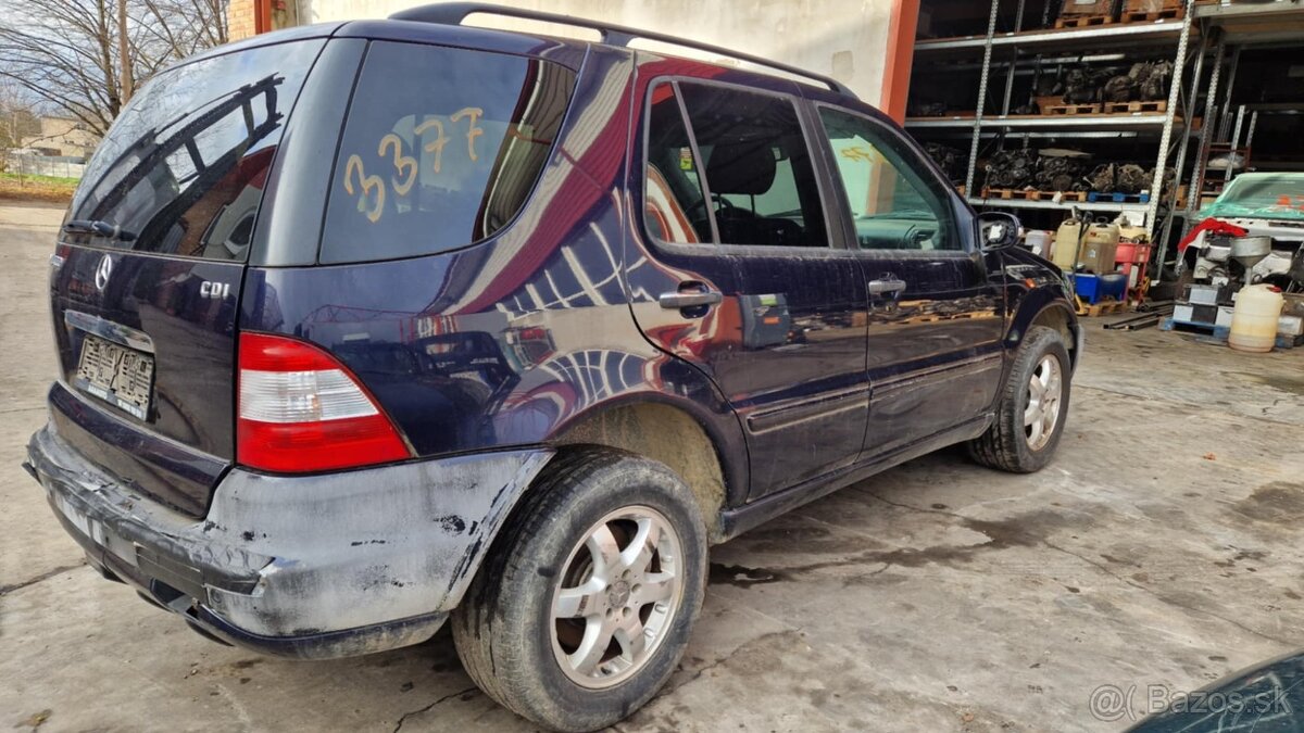 Mercedes ML W163 400CDI 184kw kód motora: 628.963 - 5