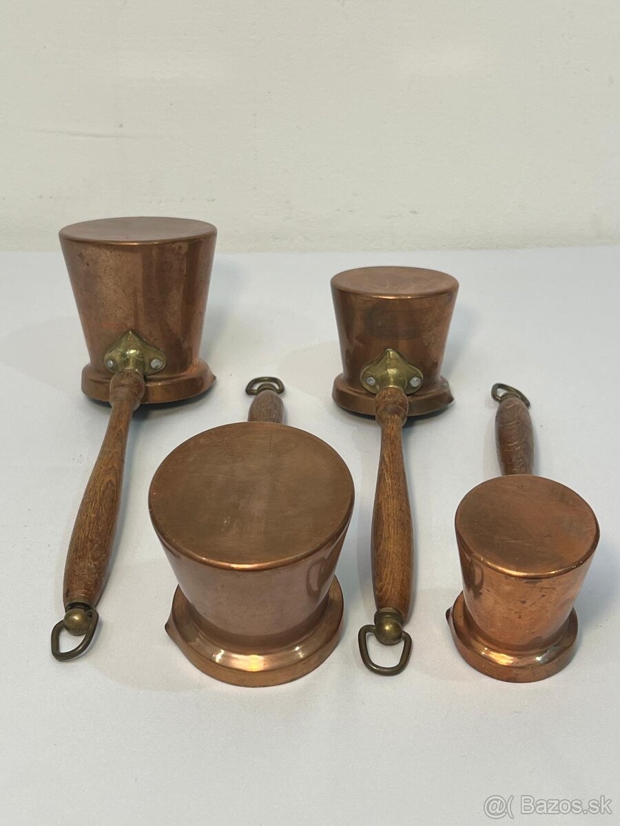 Medené mosadzné kuchynské potreby - 5