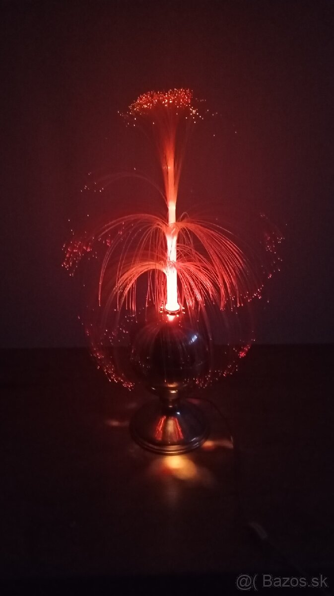 stará lampa s optickými vláknami. - 5