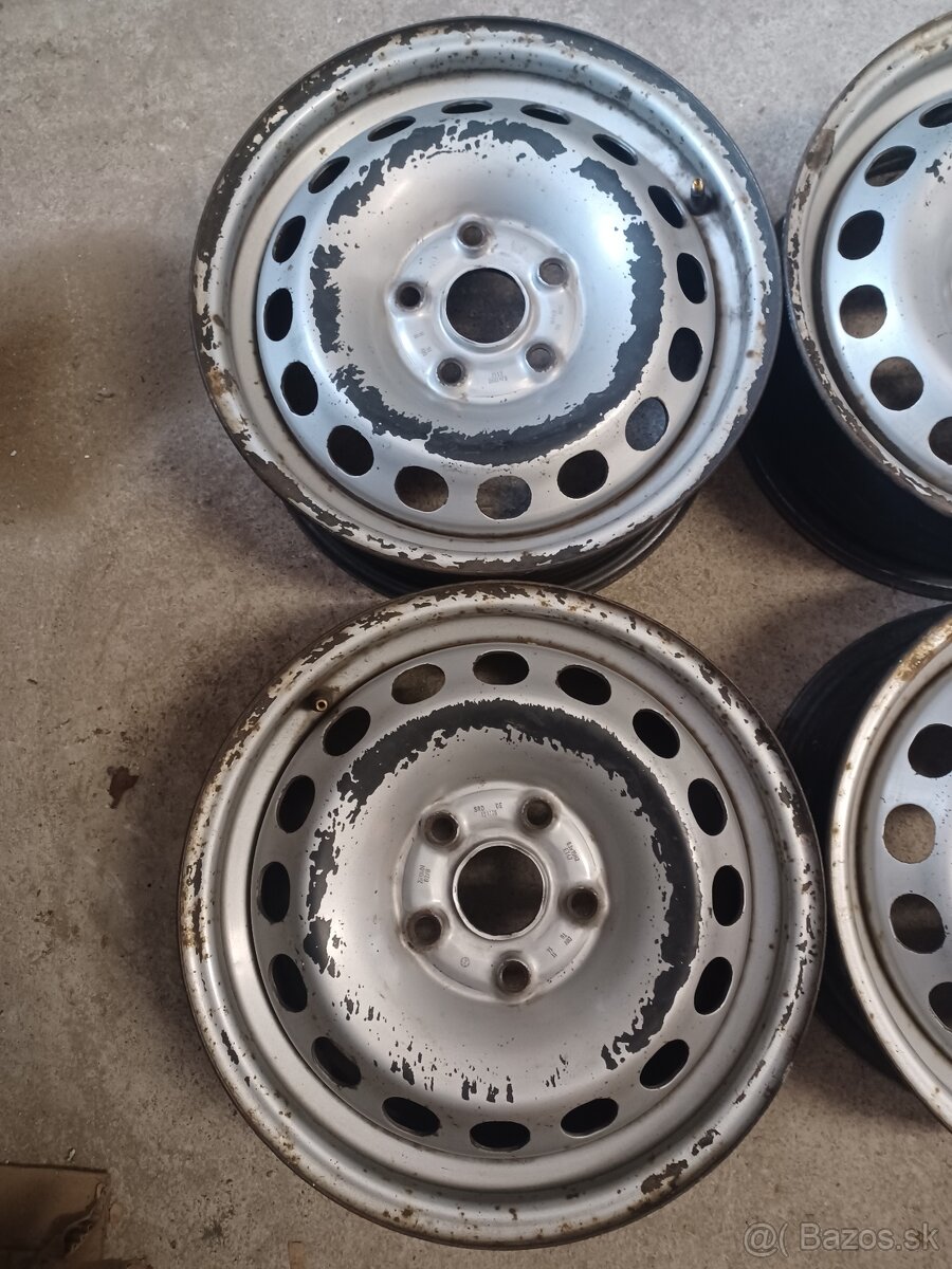 5x112, R15 ET47 plechové disky VW group - 5