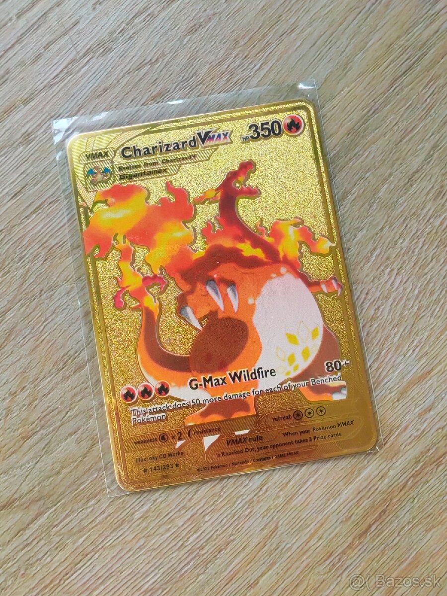 Kovové Pokémon karty - 5