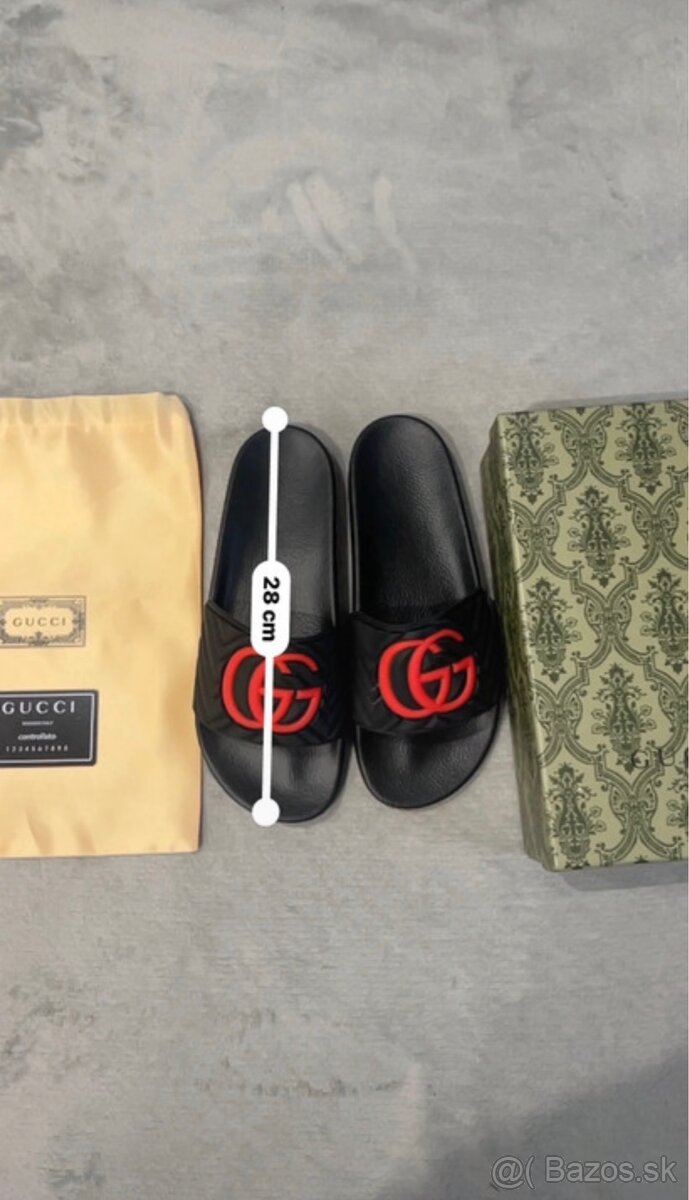 Gucci šľapky – NOVÉ - 5