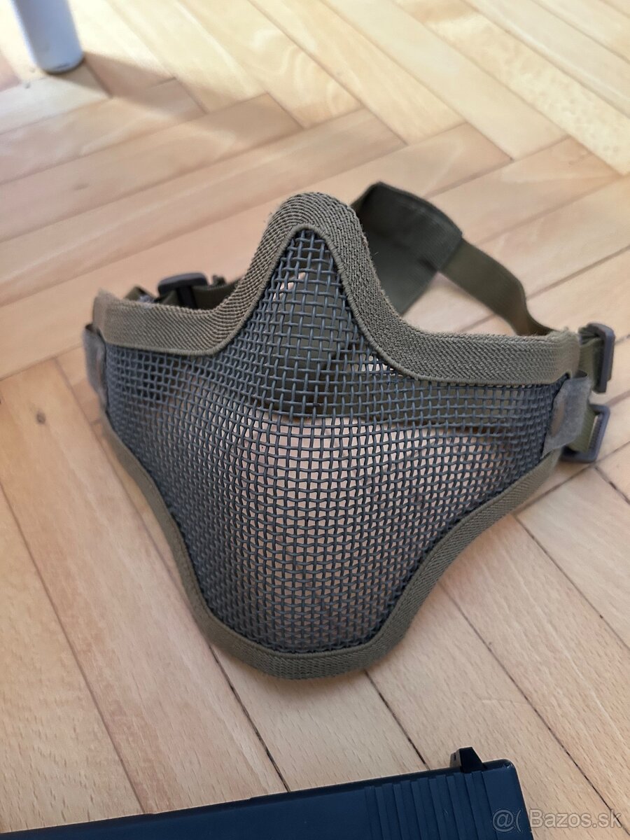 WE Glock 17 greengas, maska, púzdro - 5