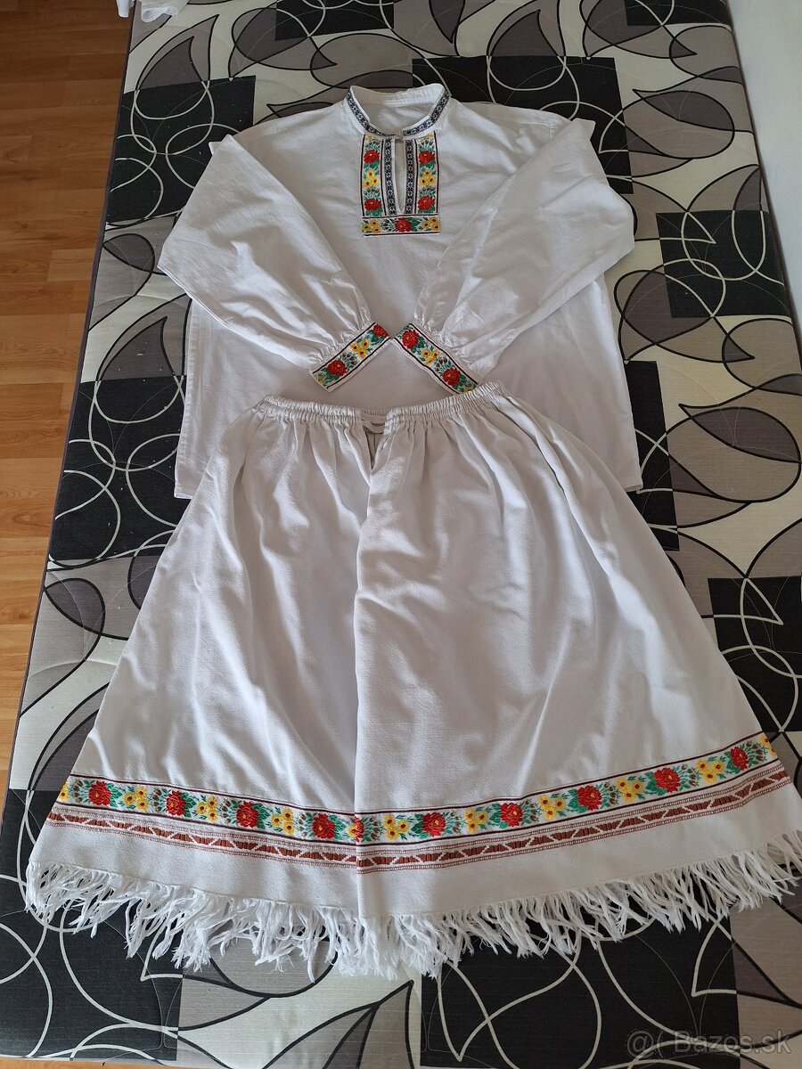 Kroje, ľudové oblečenie, obuv, folklór, folk - - 5