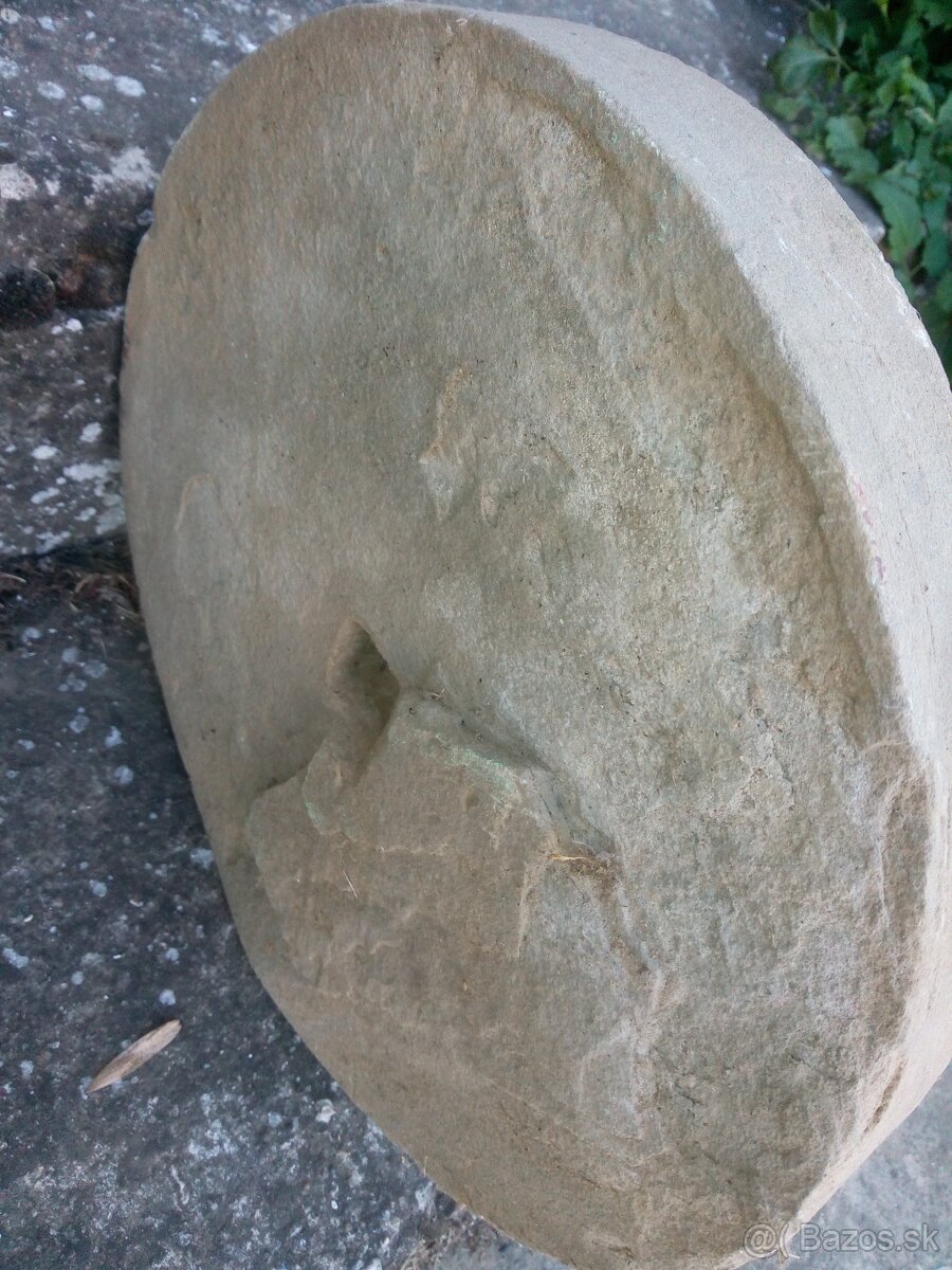 Vápencovo/pieskovcový" kotúč-originál. - 5