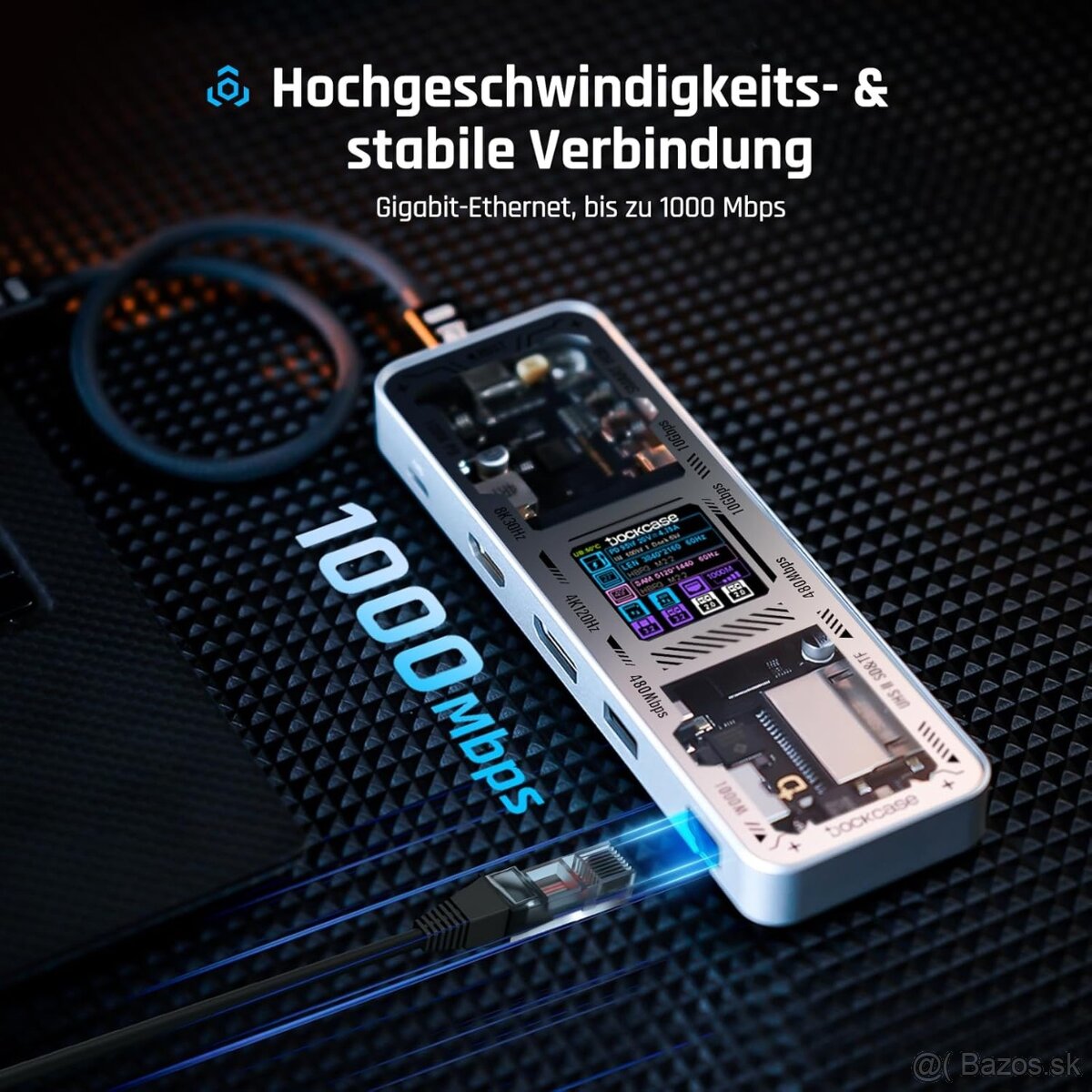 Predam high tech Dockcase USB C hub 10 in 1 - 5