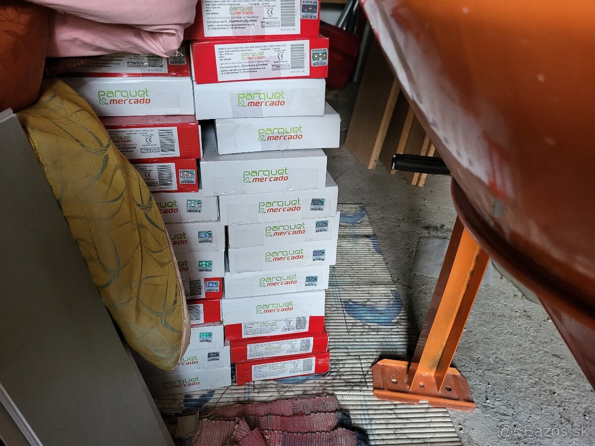 Plávajúca vinylová podlaha DUB tmavý 120m2 - 5