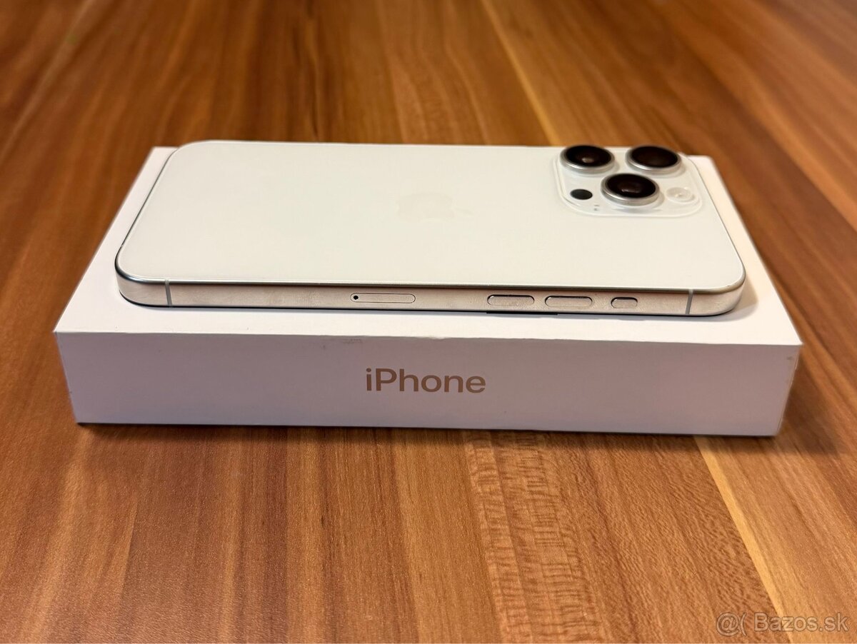 iPhone 15 Pro Max, White Titanium - 5