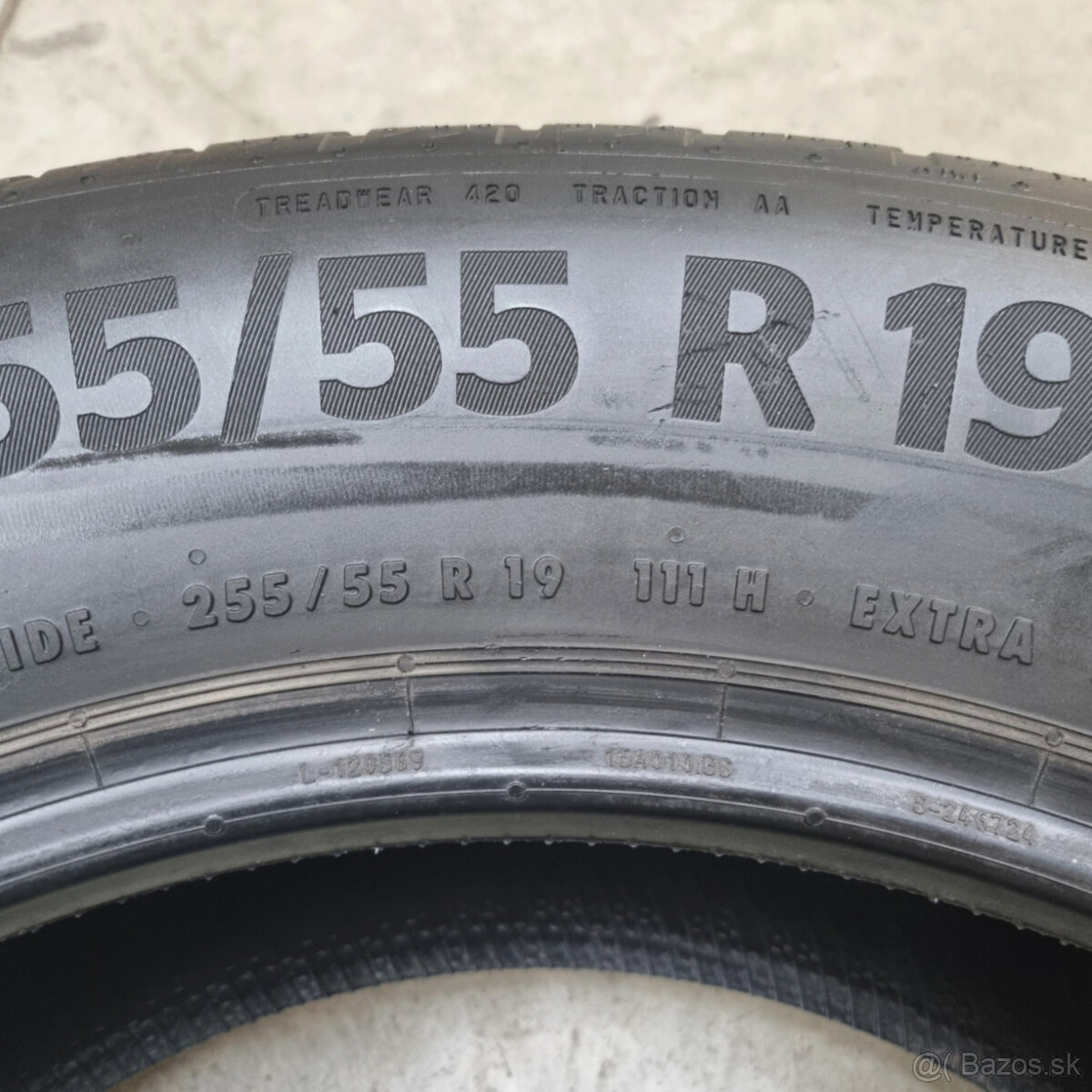 Letné pneumatiky 255/55 R19 CONTINENTAL - 5