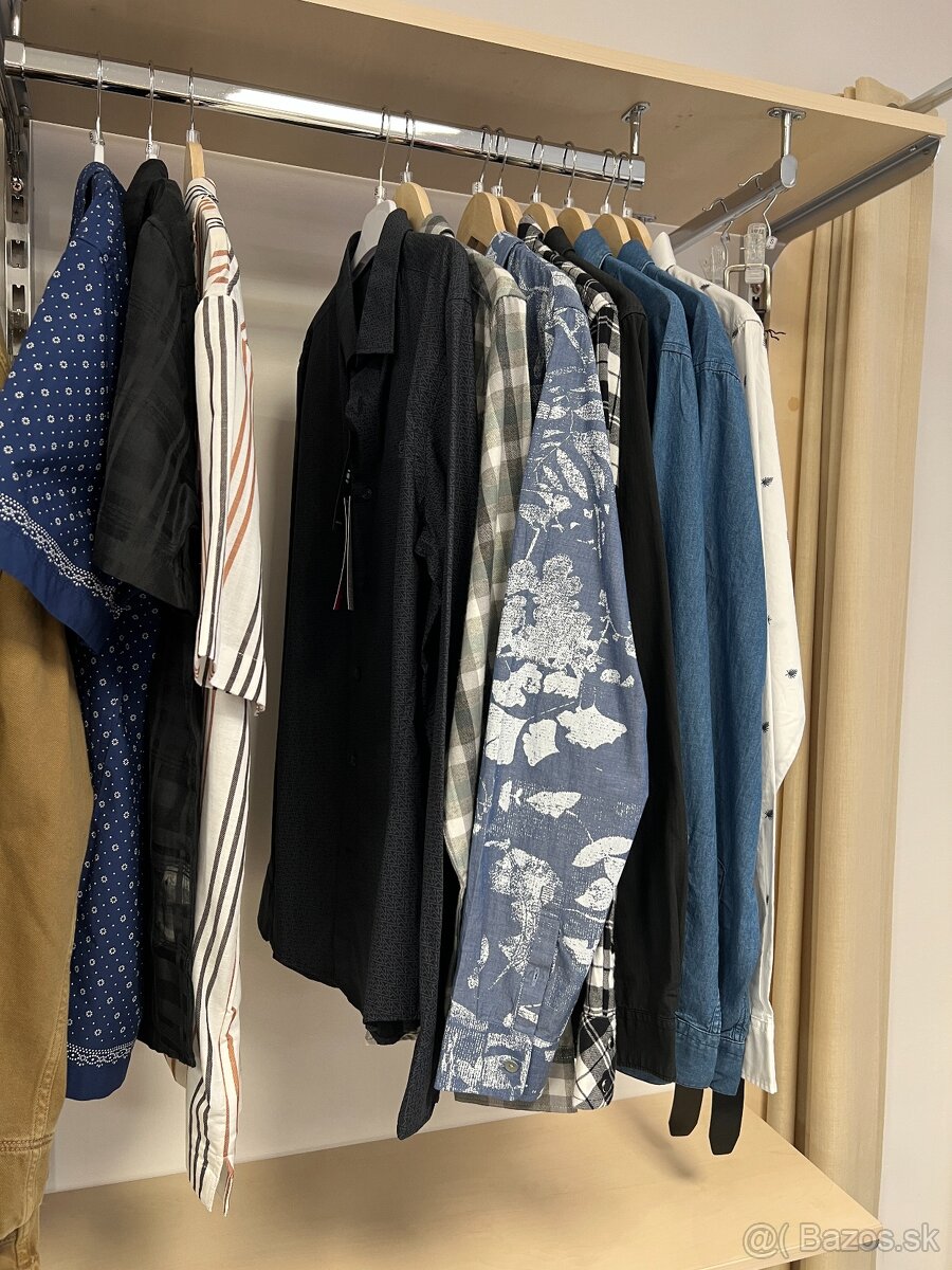 Pánske oblečenie a doplnky mix 155 ks - 5