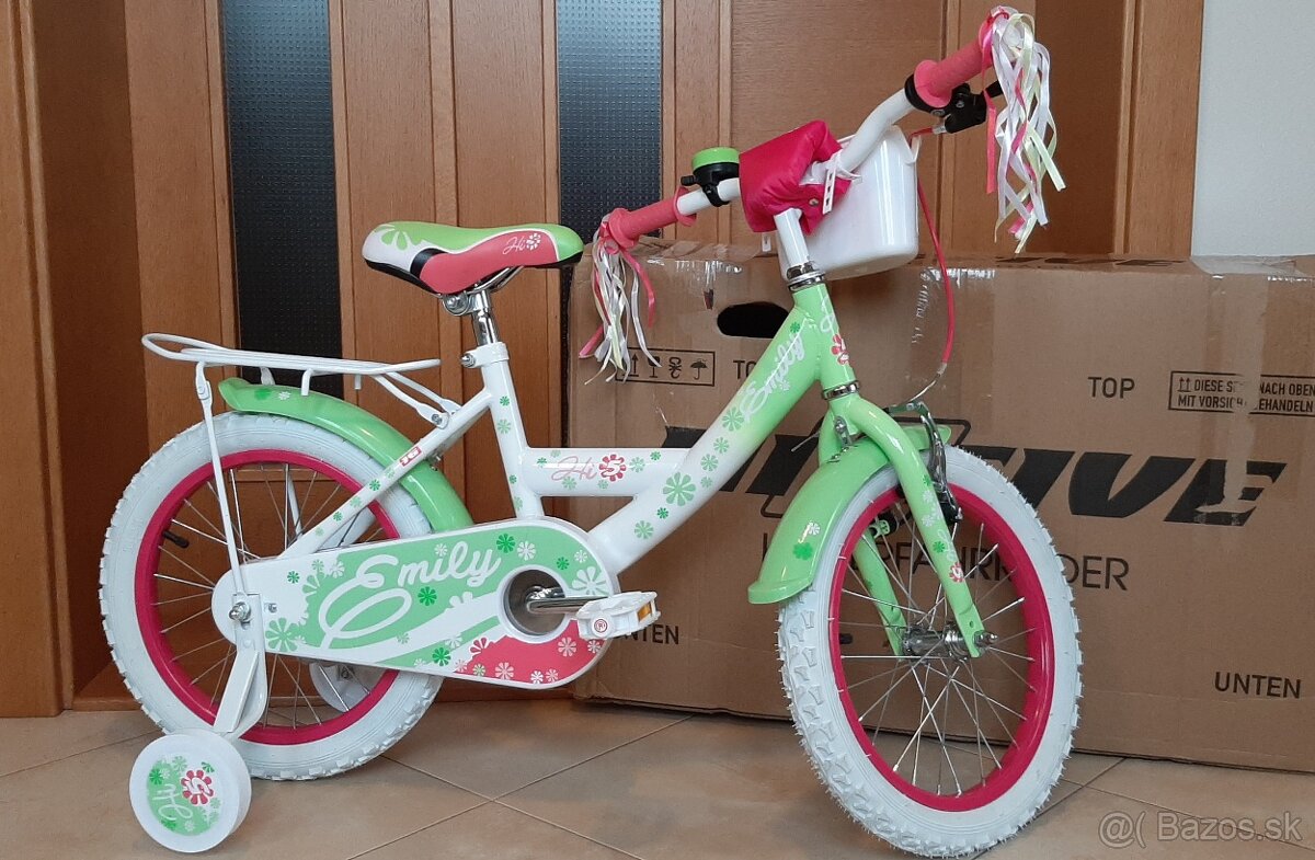 Bicykel detský 16" pre slečnu - 5