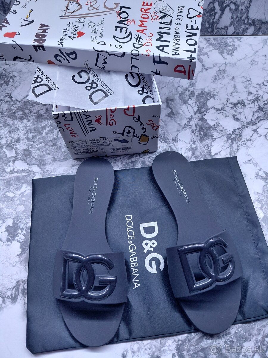 Šľapky Dolce Gabbana 38 - 5