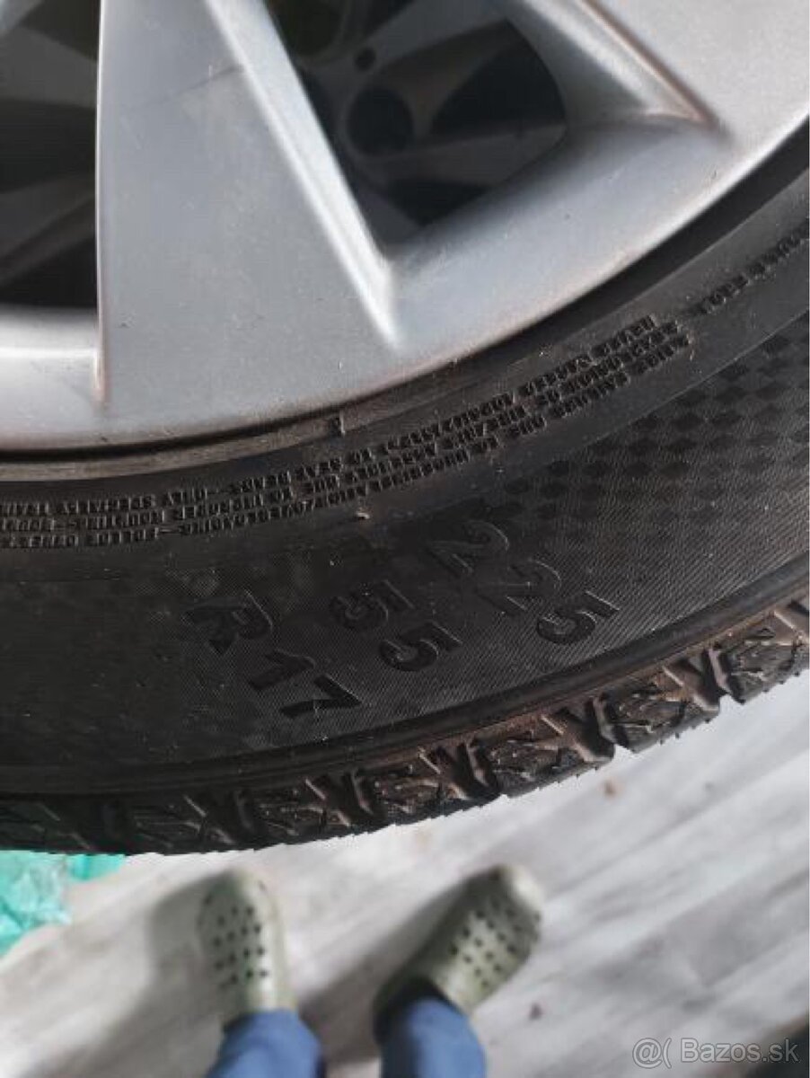 Predám elektróny so zimnými pneumatikami – Citroën C5 - 5