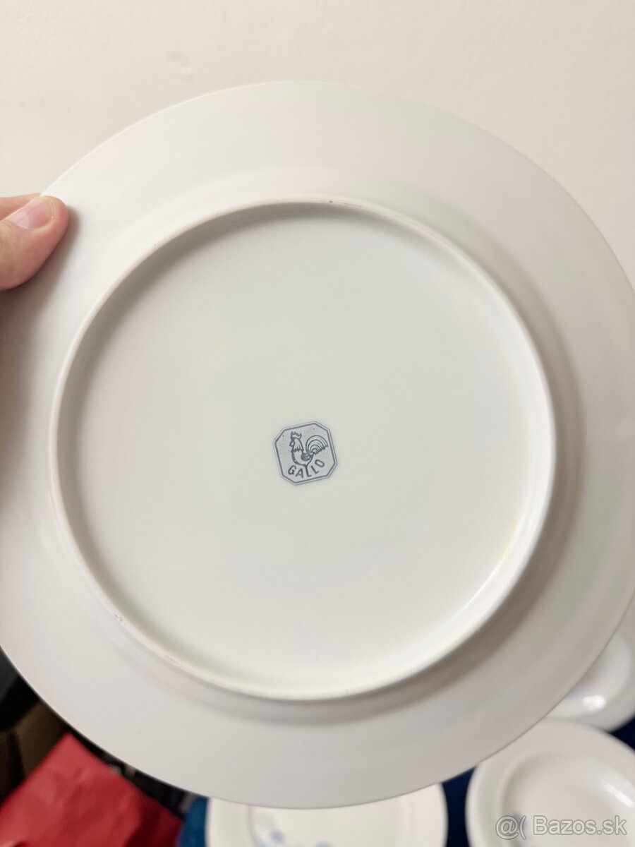 Obedova a kavova suprava Villeroy Boch Gallo jemny porcelan - 5