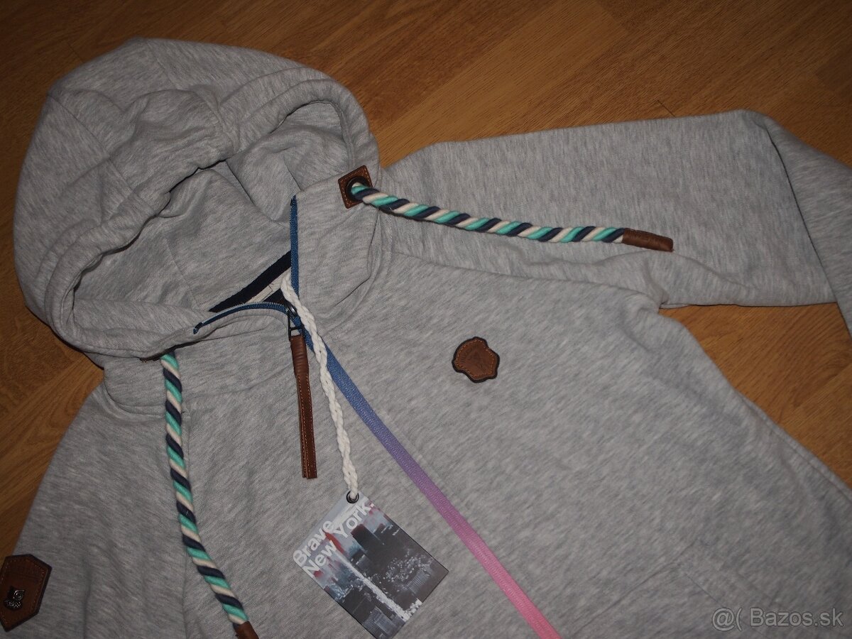 Naketano dámska mikina sivá - 5