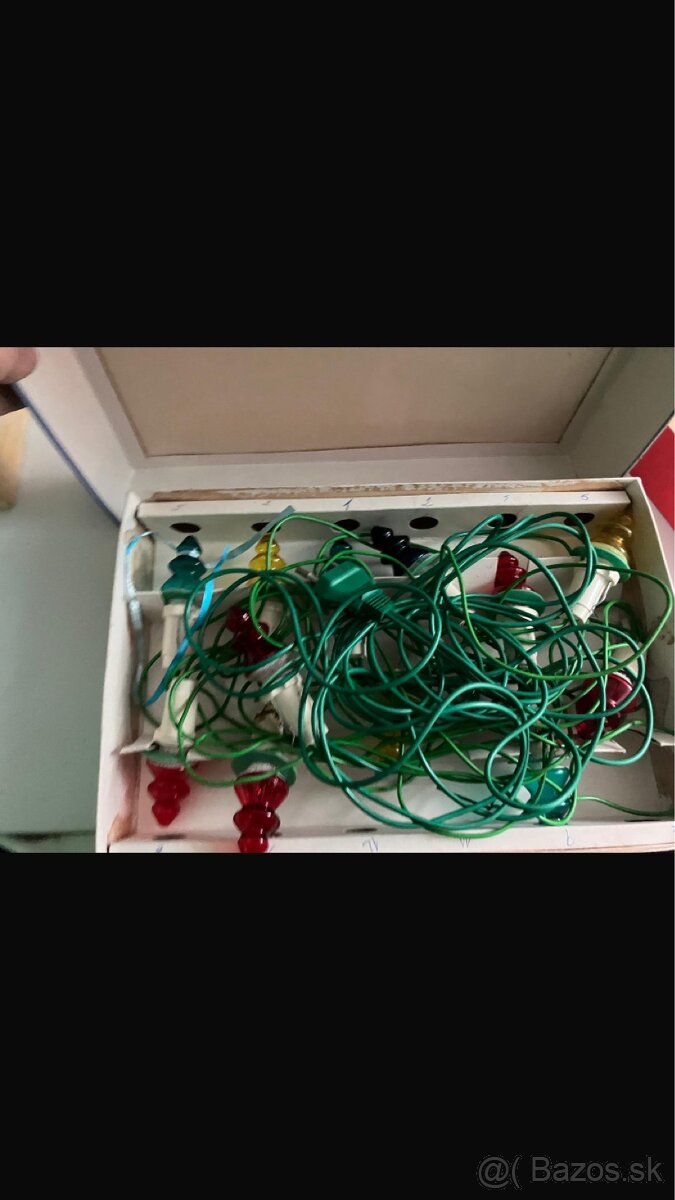 Vianočné svetielka staré - 5